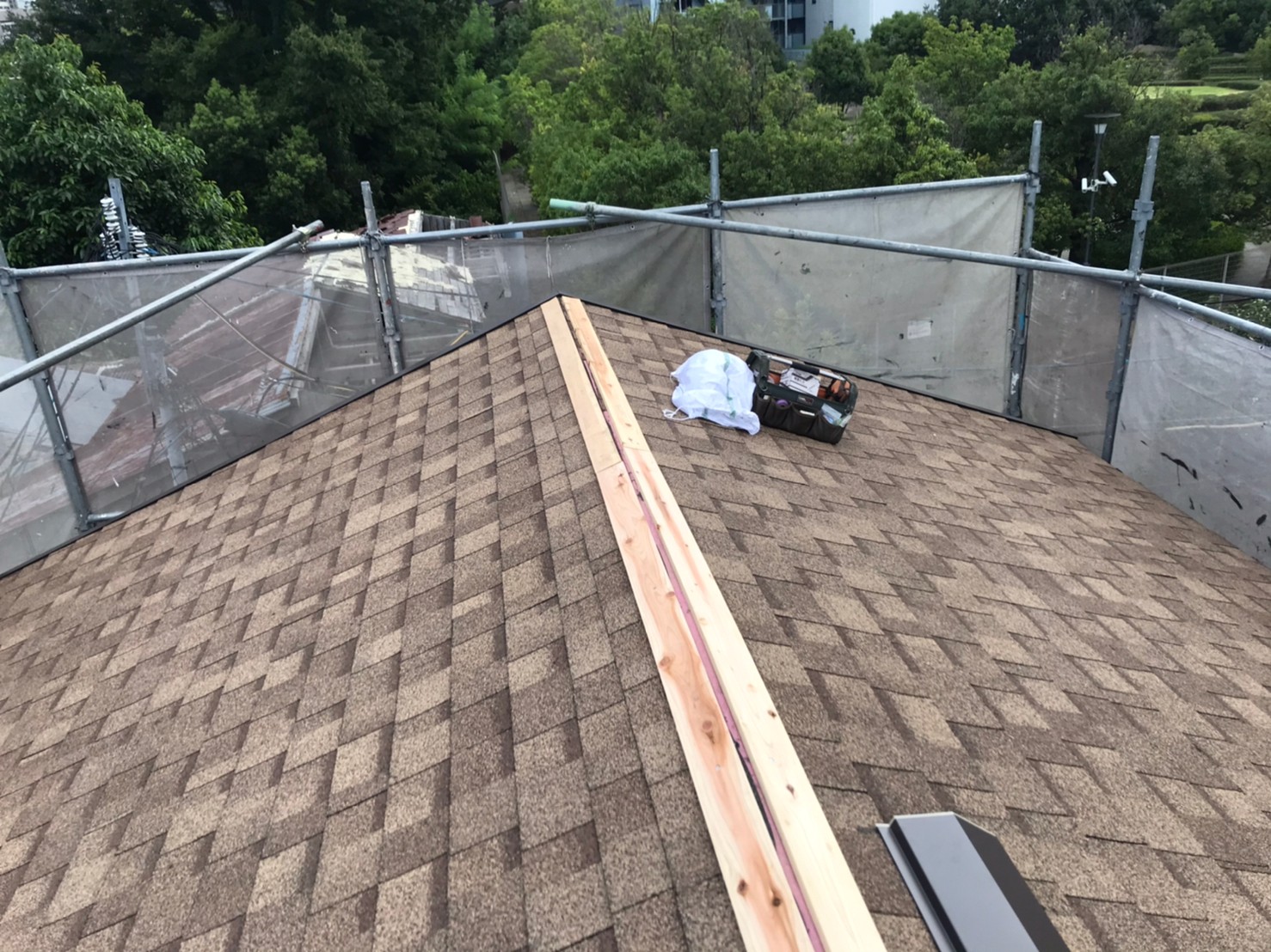 リッジウェイ葺き替えリフォーム